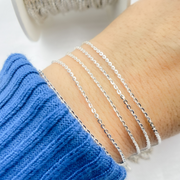 Sterling Silver Cable Chains